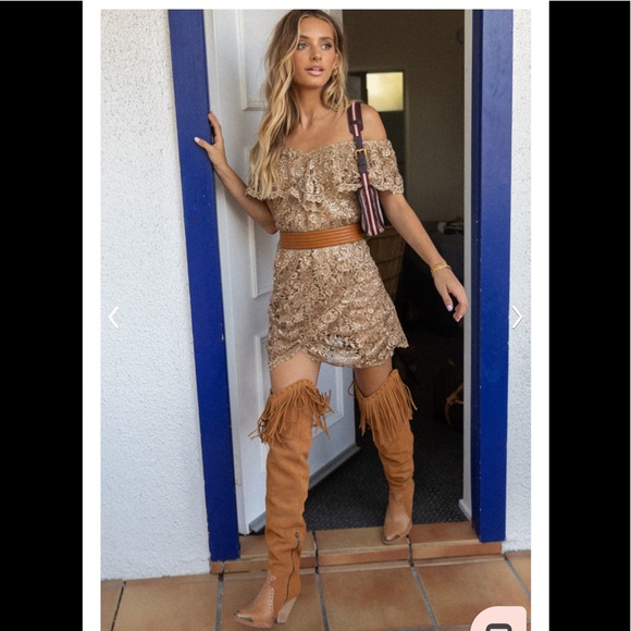 Spell Designs Evie Over The Knee Boot - Picture 5 of 9